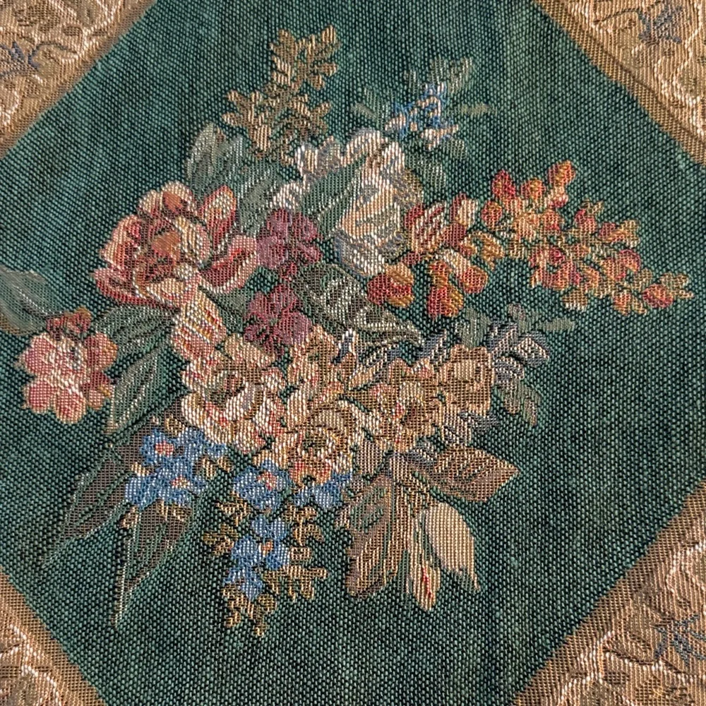 Vintage Floral Tapestry Decor Set of 2